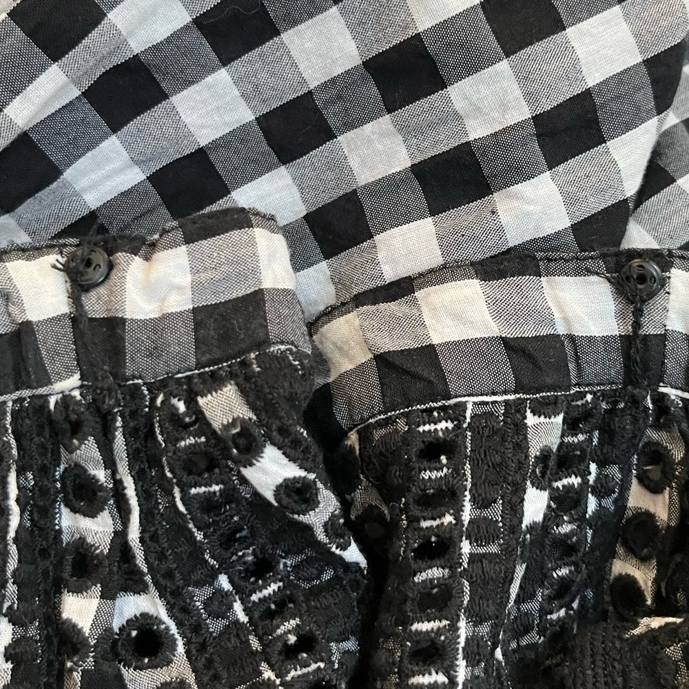 J.Crew gingham check sleeveless top - Picture 5 of 12